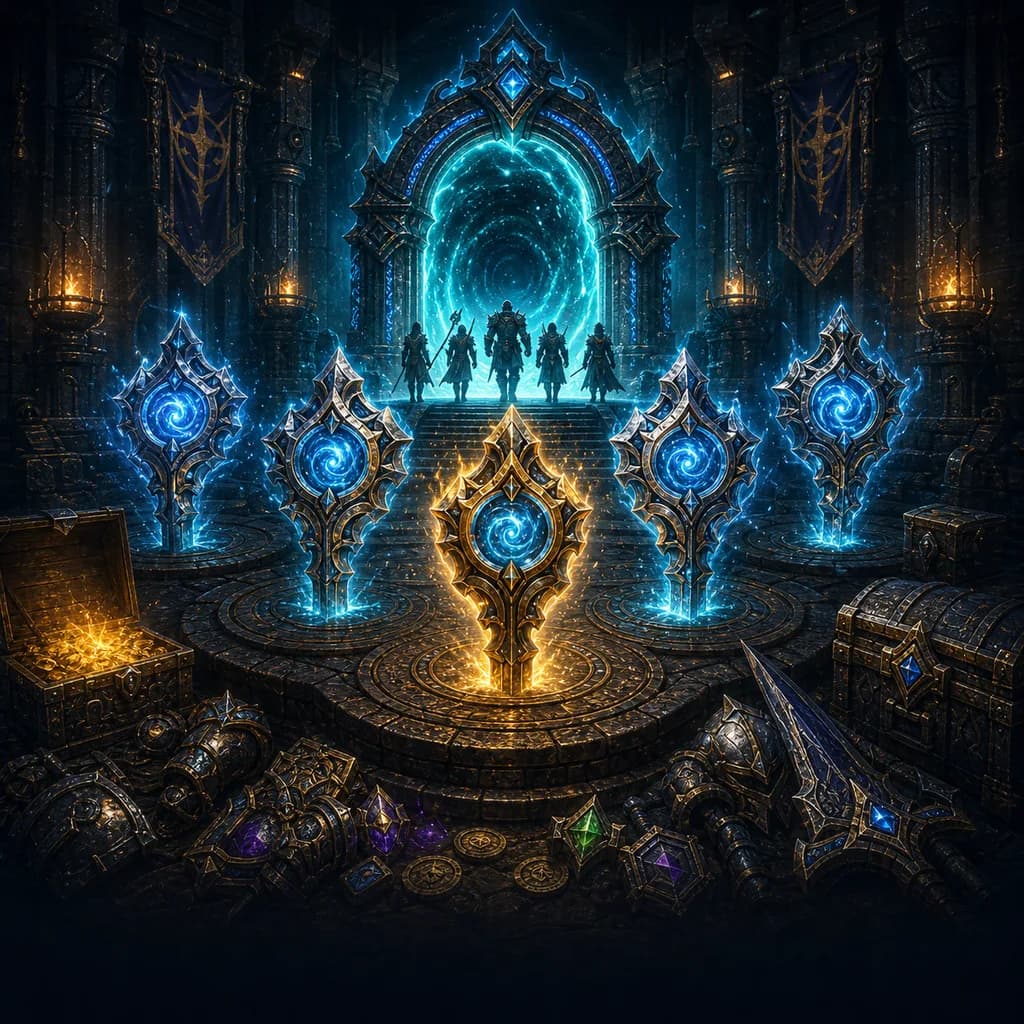 Mythic+ Keys 3+1 FREE