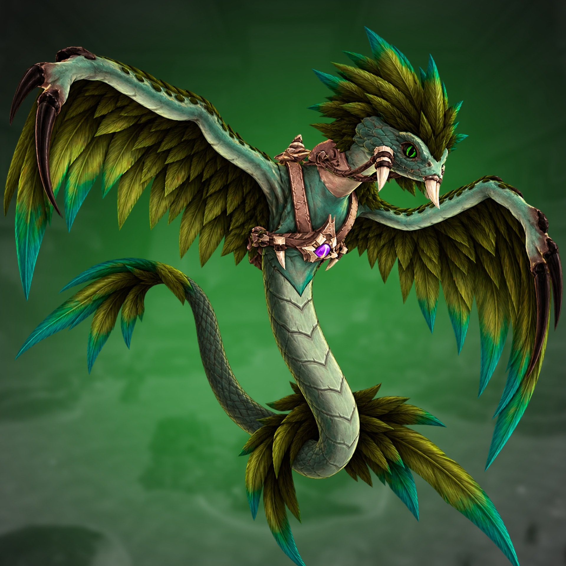 WoW Emerald Skyfang
Mount